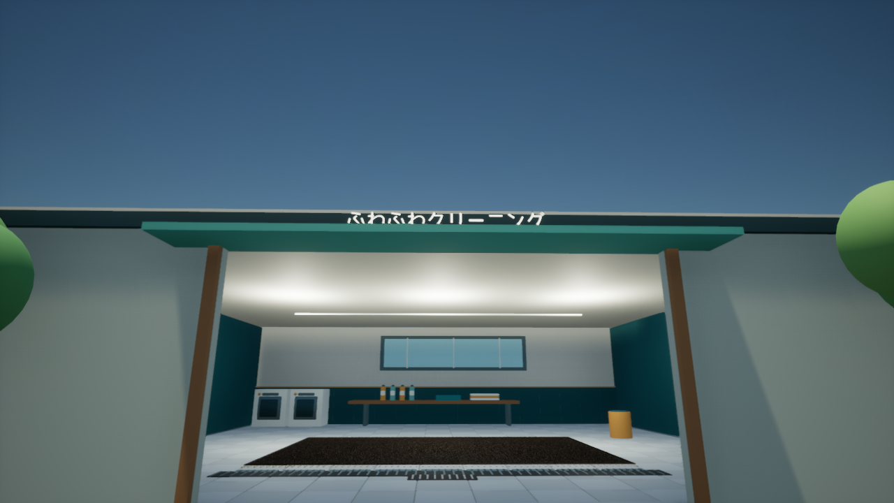 ゲーム内のお店の外観